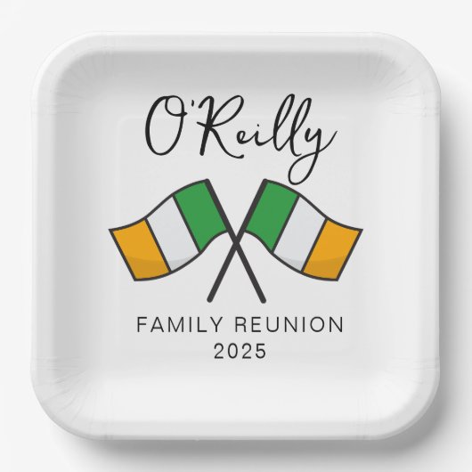 Wiedersehen Pappteller (Vorderseite)