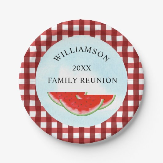 Wiedersehen Pappteller (Vorderseite)