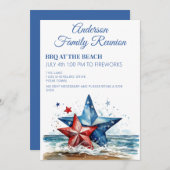 Wiedersehen-Party Einladung (Vorne/Hinten)