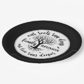 Wiedersehen-Party für niedliche Pappteller (Schrägansicht)