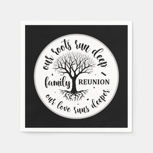 Wiedersehen-Party für niedliche Serviette (Vorderseite)