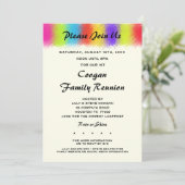 Wiedersehen, Party oder Veranstaltungseinladung am Einladung (Stehend Vorderseite)