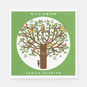 Wiedersehen-Party Serviette (Vorderseite)