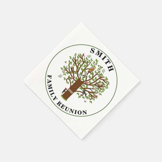 Wiedersehen-Party Serviette (Ecke)