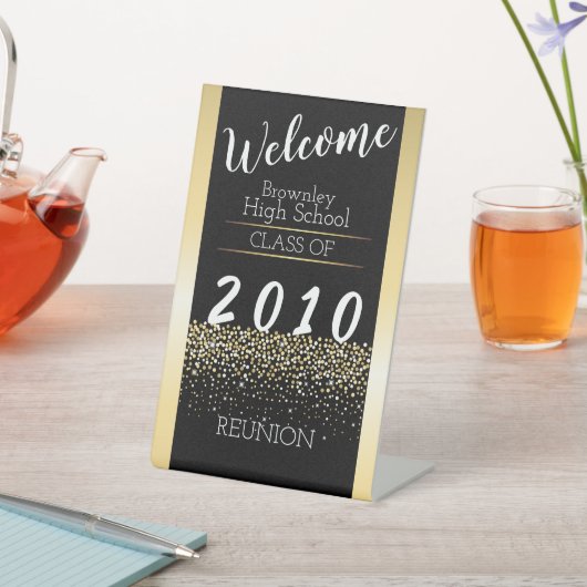 Wiedersehen Pedestzeichen für Schulen oder Klassen Sockelschild (In SItu)