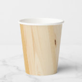 Wiedersehen | PERSONALISIERT Pappbecher (Rückseite)