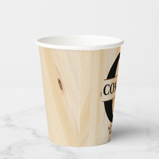 Wiedersehen | PERSONALISIERT Pappbecher (Rechts)