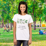 Wiedersehen Personalisiert T-Shirt<br><div class="desc">Dieser stilvolle Wiedersehen T - Shirt ist mit Aquarell-Pflanzen dekoriert. Einfach anpassbar. Entfernen Sie einfach das Datum, wenn Sie den T - Shirt für viele Jahre verwenden möchten. Ändern Sie mithilfe des Entwurfstools die Textgröße, den Stil oder die Farbe. Dieser T - Shirt macht ein großartiges Familiengeschenk für Wiedersehen-Sake. Weil...</div>