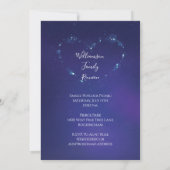 Wiedersehen Picnic Barbecue der Familie teilt die Einladung (Rückseite)