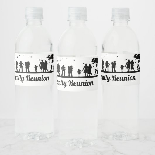 Wiedersehen Picnic Party Wasserflaschen Labels Wasserflaschenetikett (Flaschen)