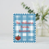 Wiedersehen-Post-Karte Postkarte (Stehend Vorderseite)