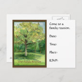 Wiedersehen Postcard Einladung (Vorne/Hinten)