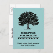 Wiedersehen Postcard Einladung (Vorne/Hinten)