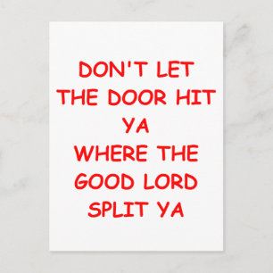 Wiedersehen Postkarte