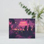 Wiedersehen Postkarte (Stehend Vorderseite)