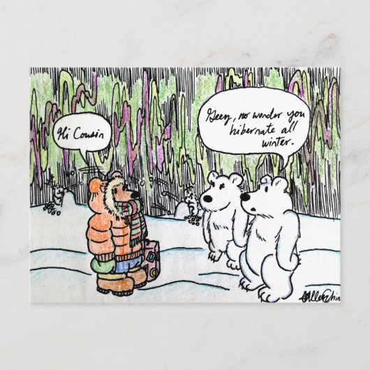 Wiedersehen Postkarte (Vorderseite)