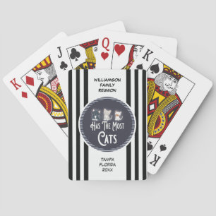 Wiedersehen Prize Award Most Cats Spielkarten