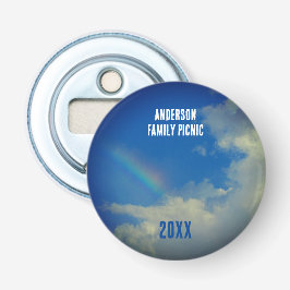 Wiedersehen Rainbow Colorful Annual Family Picinic Flaschenöffner