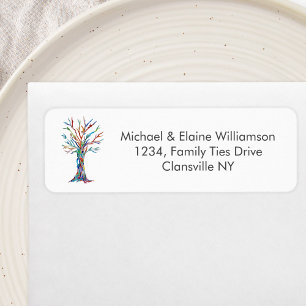 Wiedersehen Rainbow Family Tree Rücksendeadresse