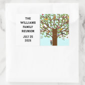 Wiedersehen Rechteckiger Aufkleber (Tasche)