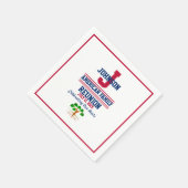 Wiedersehen Red White Blue, Familienname Serviette (Ecke)