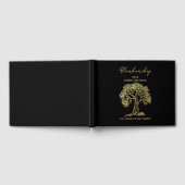 Wiedersehen Registry Gold Artwork Tree Gästebuch (Voll)