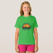 Wiedersehen Retro Mountain Custom Family Trip T-Shirt (Vorne ganz)