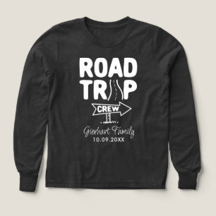 Wiedersehen Road Trip Family Fett Typografie Custo