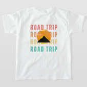 Wiedersehen Road Trip für die Back- und Front-Fami T-Shirt (AblageHinten)