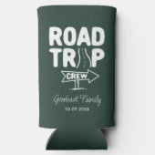 Wiedersehen Road Trip Typografie für Familien Selters Dosenkühler (Rückseite)