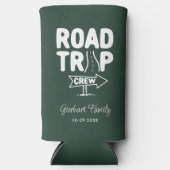 Wiedersehen Road Trip Typografie für Familien Selters Dosenkühler (Vorderseite)
