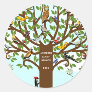 Wiedersehen Runder Aufkleber