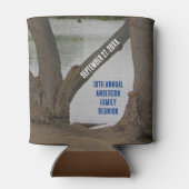 Wiedersehen Rustikales Lakehouse Jährlicher Urlaub Dosenkühler (Rückseite)