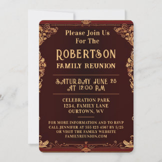 Wiedersehen-Sammlung Einladung