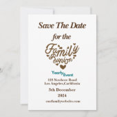 Wiedersehen Save The Date (Vorderseite)