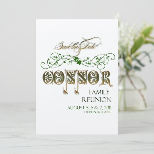 Wiedersehen Save the Date (Stehend Vorderseite)