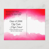 Wiedersehen Save the Date der benutzerdefinierten Postkarte (Rückseite)