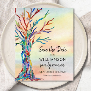 Wiedersehen-Save the Date der Budgetfamilie Flyer