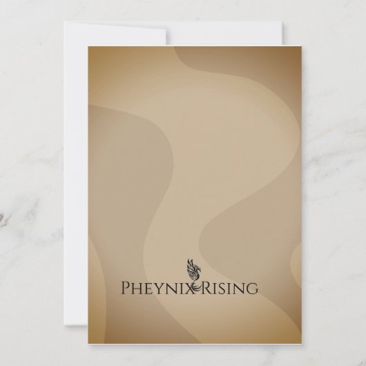 Wiedersehen Save the Date Einladung (Rückseite)