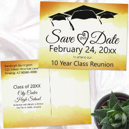 Wiedersehen Save the Date für benutzerdefinierte A Postkarte