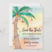 Wiedersehen-Save the Date-Karte Einladung (Vorderseite)