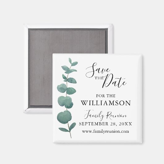 Wiedersehen Save the Date Magnet (Vorderseite/Rückseite)