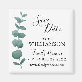 Wiedersehen Save the Date Magnet (Vorne)