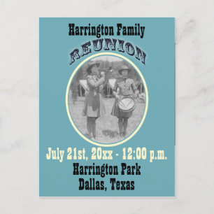 Wiedersehen Save the Date oder einladen Ankündigungspostkarte