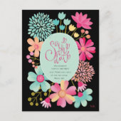 Wiedersehen-Save the Date Party-Postkarte Postkarte (Vorderseite)