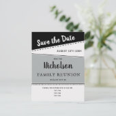 Wiedersehen Save the Date Postkarte (Stehend Vorderseite)