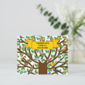 Wiedersehen Save the Date Postkarte (Stehend Vorderseite)