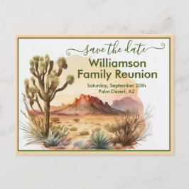 Wiedersehen Save the Date Südwestlicher QR-Code Ankündigungspostkarte