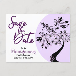 Wiedersehen Save the Date Typografie Moderne Kunst Ankündigungspostkarte