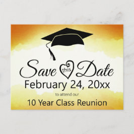 Wiedersehen Save the Date Vorlage Po Postkarte